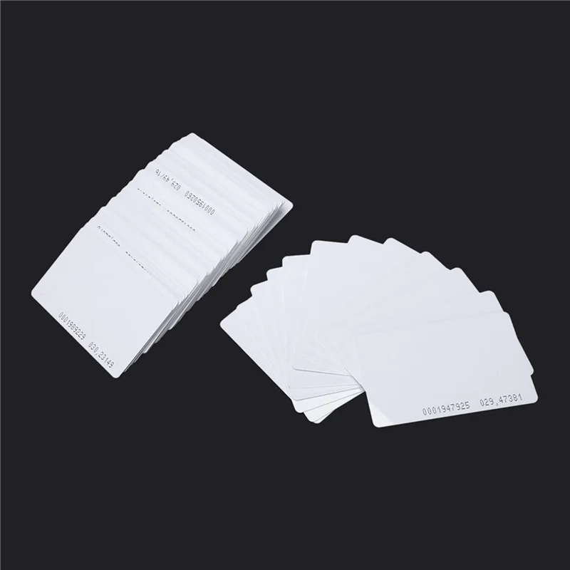 T82C Hot Sale-250 Pieces Intelligent Proximity TK4100 125Khz RFID Proximity Card Entry Empty ID Access