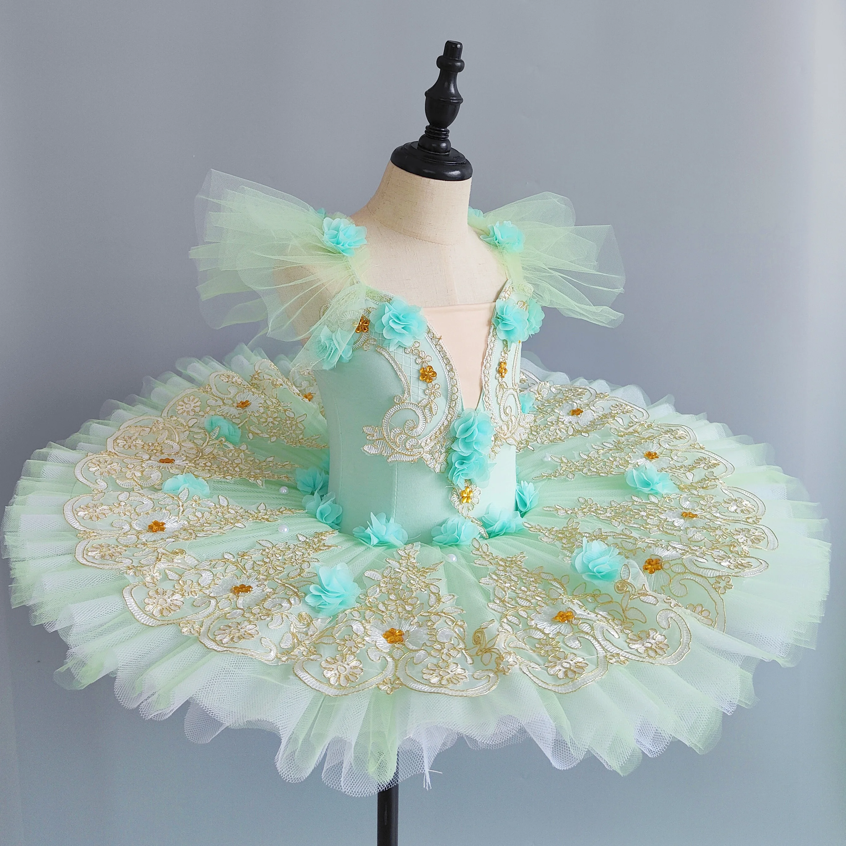 Kinder Ballett Tutu Rock für Mädchen Professionelle Ballett Kleid Schwanensee Kostüm Ballerina Kleid Trikots Prinzessin Tanz Kleidung