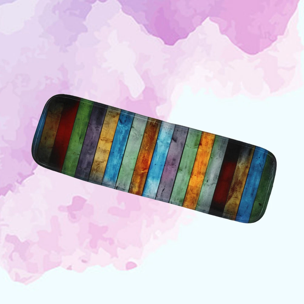 5 Pcs Stair Treads Carpets Non Slip Back High Quality Polyester Water Absorbent Prevent Pets Mess Easy Clean Indoor Rugs