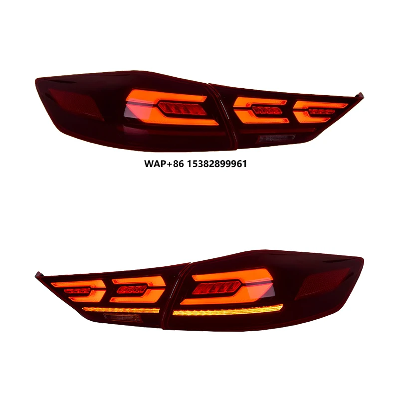 

YU GUANG for Elantra 2016 2017 2018 2019 Tail Rear Lights LED Rear Lamp Upgrade Sequence Turn Signal Taillight Indictors