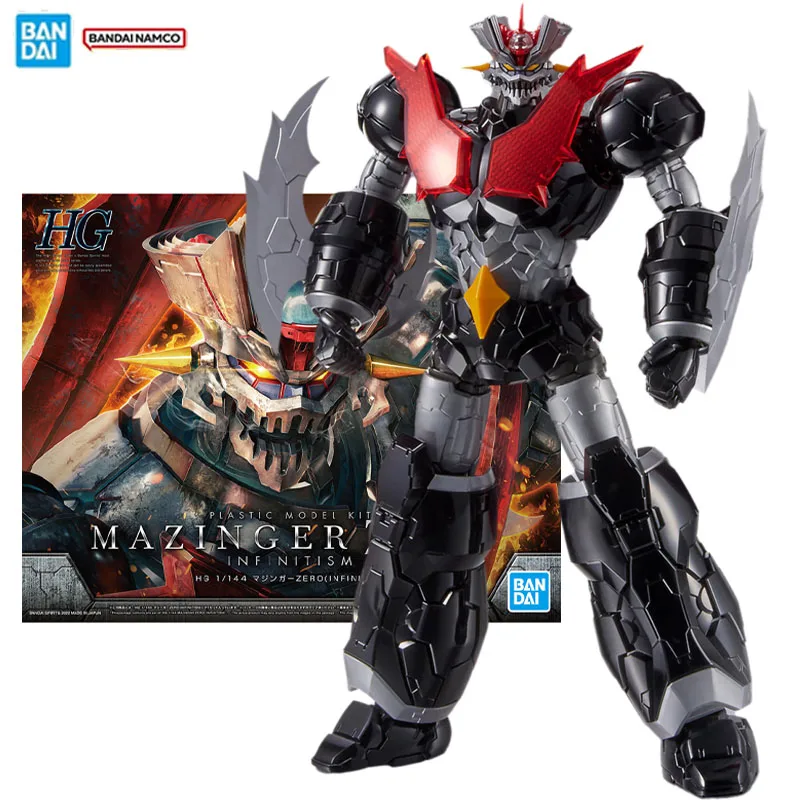 Bandai Original figura genuina Mazinger Z modelo Kit figuras de Anime HG Mazinger Zero Infinitismo colección figura de acción modelo de juguete