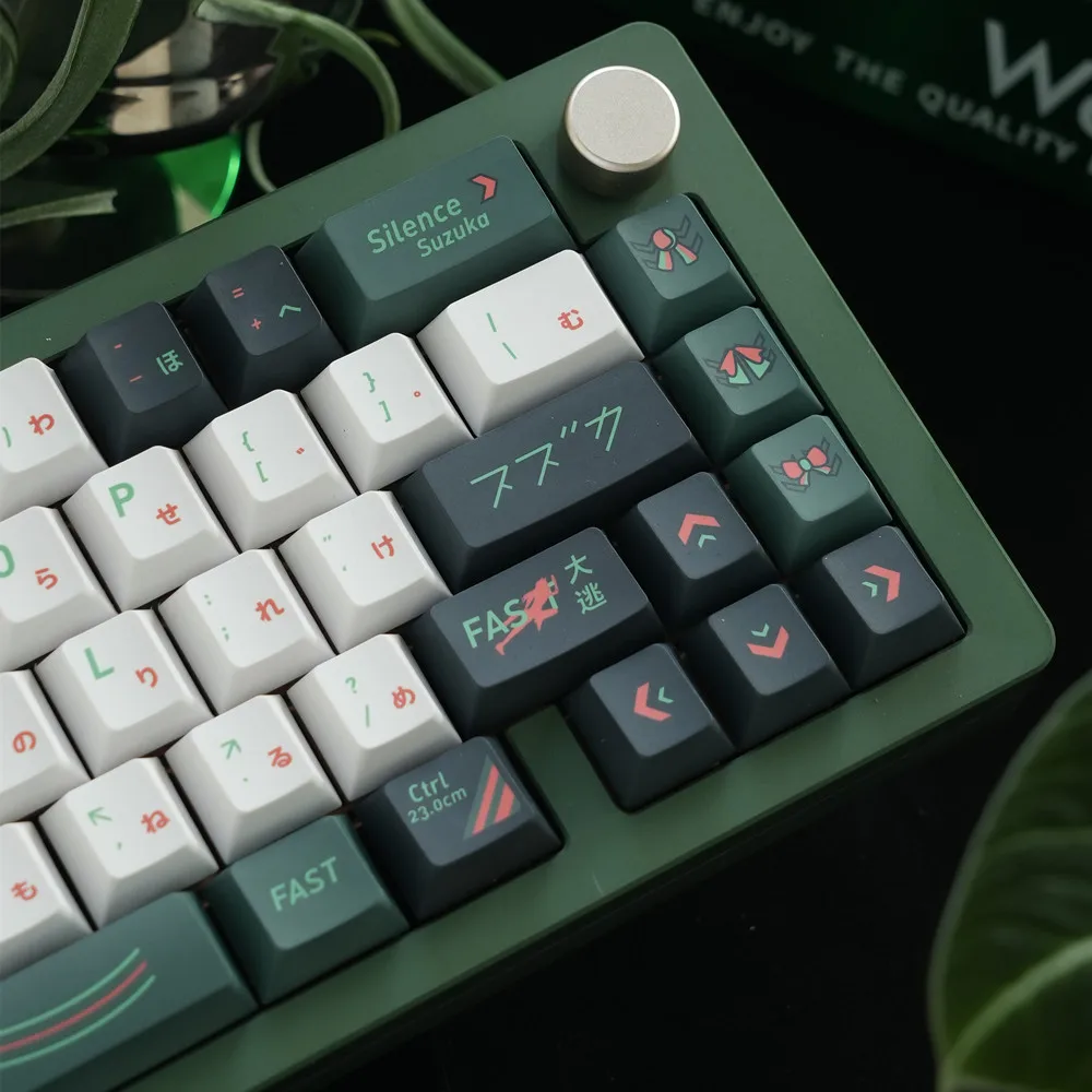 142 Tasten Silent Bell Deer Keycap mechanische Tastatur pbt Keycaps Kirsch profil Farbstoff sublimation für Gateron Cherry MX-Schalter