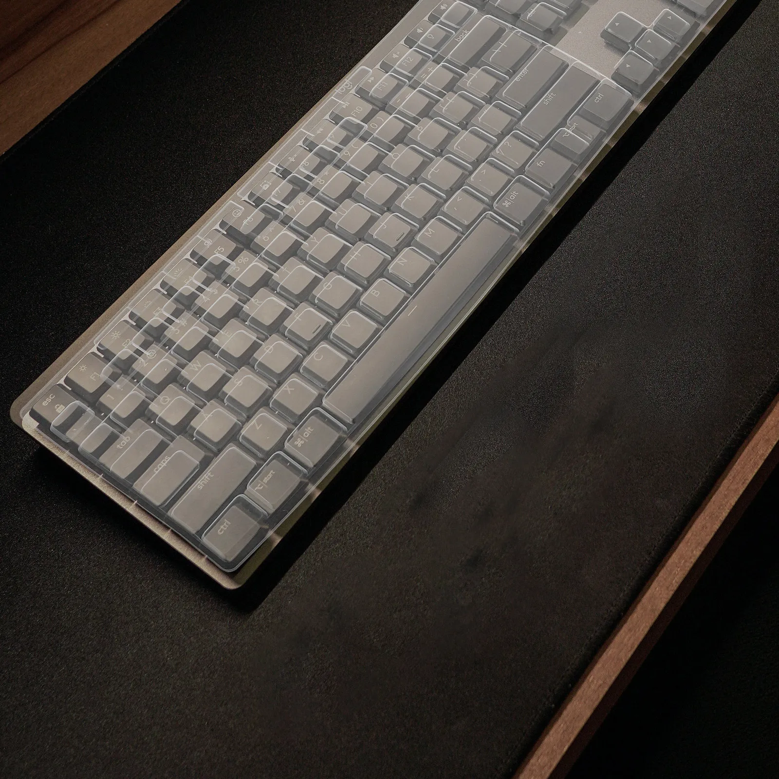 

2Pcs Keyboard Protective Film Silicone Material Health Safe Environmental Friendly Cover for Mk270 Clear Light Transmittance