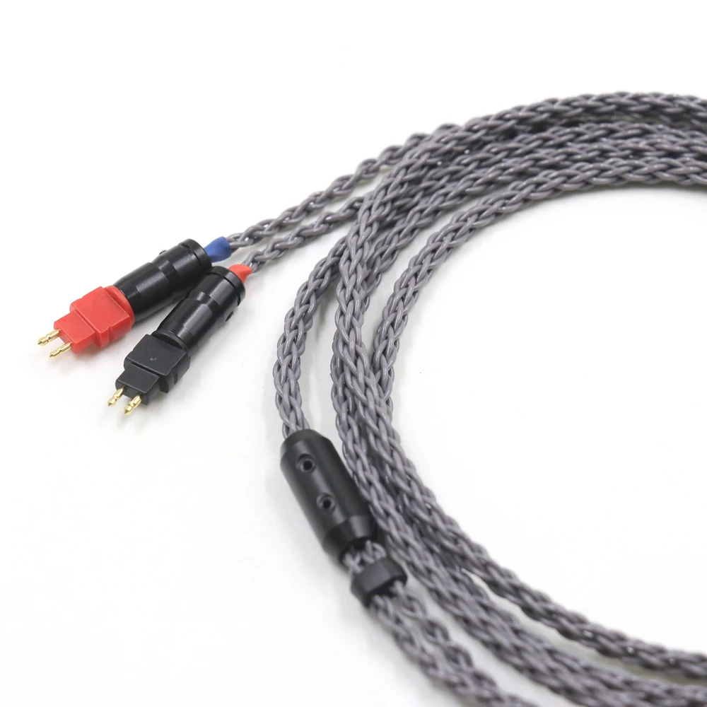 Haldane GrayJelly wysokiej klasy tajwan-7N Litz OCC słuchawki wymień kabel do aktualizacji dla Sennheiser HD580 HD600 HD650 HDxxx HD660S