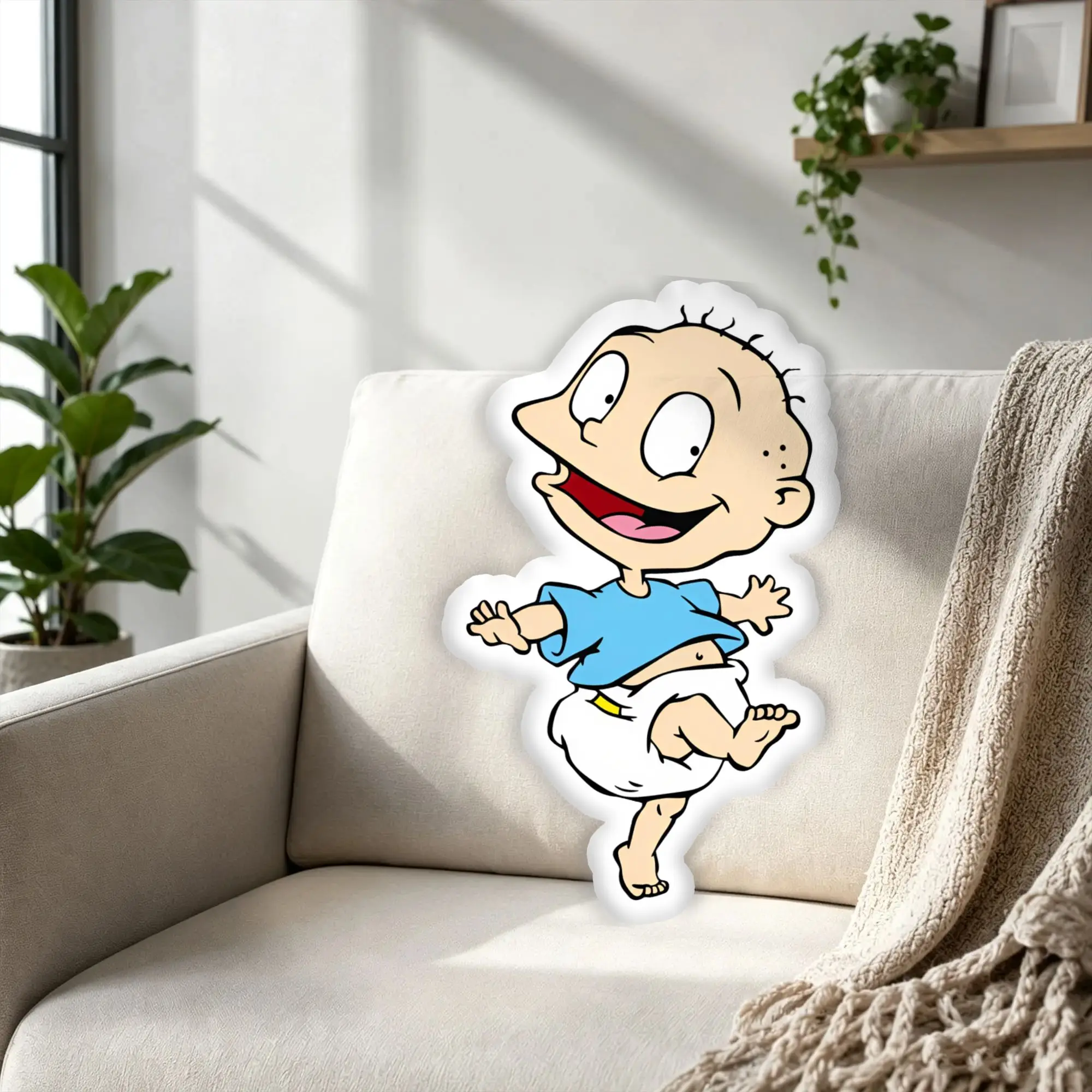 Customized Photo R-Rugrated Cartoon Hot Stuffed Throw Pillow Humorous Movie Pillow Cushion Home Decoration