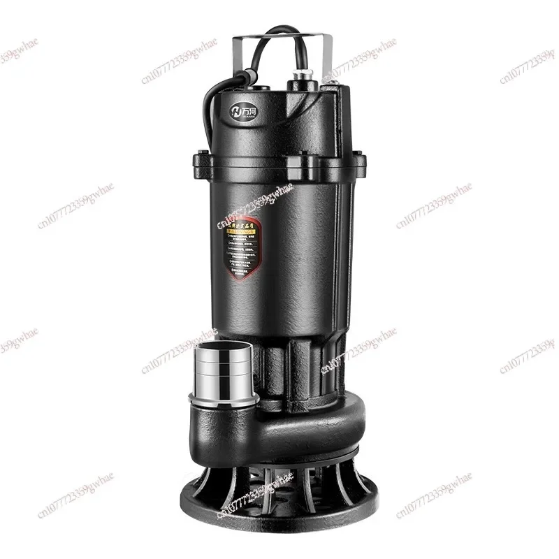 

220V Cutting Pump Sewage Septic Tank Submersible Sewage Biogas Tank Pumping Agricultural Irrigation