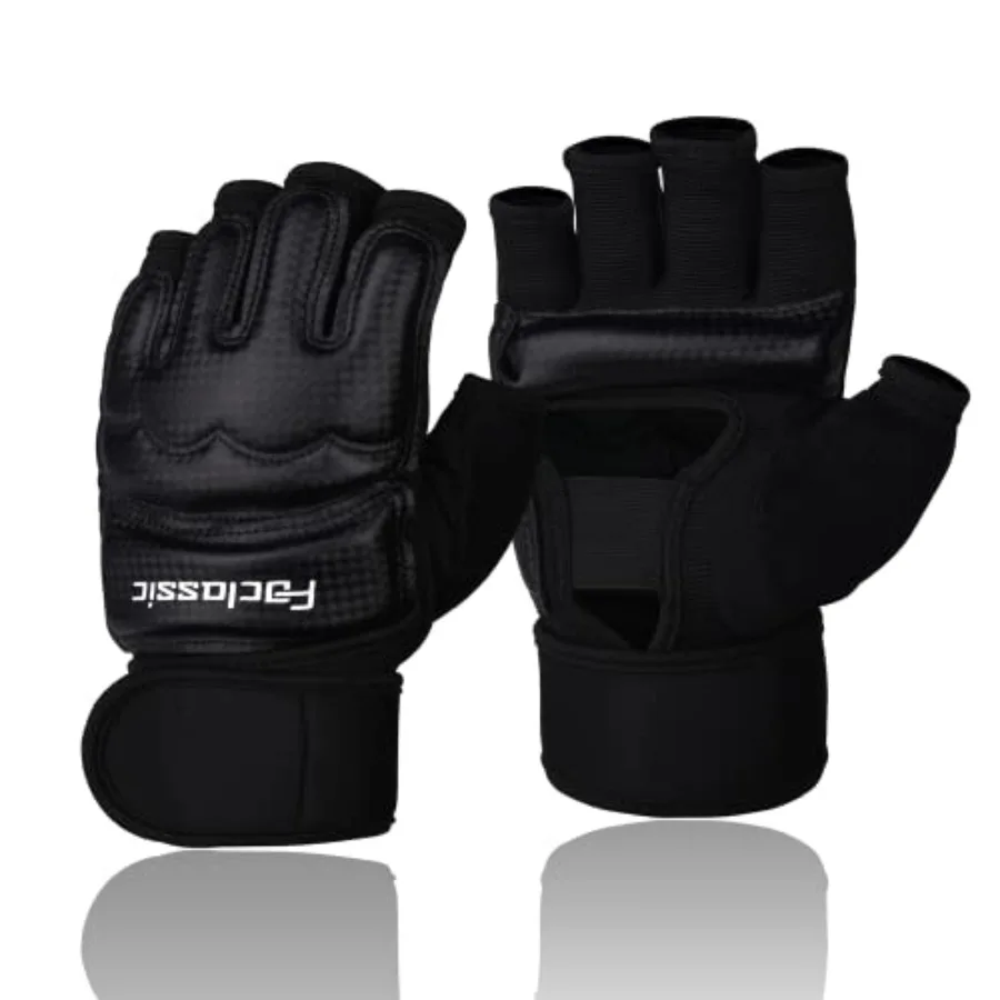 

Kickboxing Sparring Gloves MMA Gloves Boxing Gloves for Men Women Half Finger Punching Bag Gloves Fighting Gloves for Men Women
