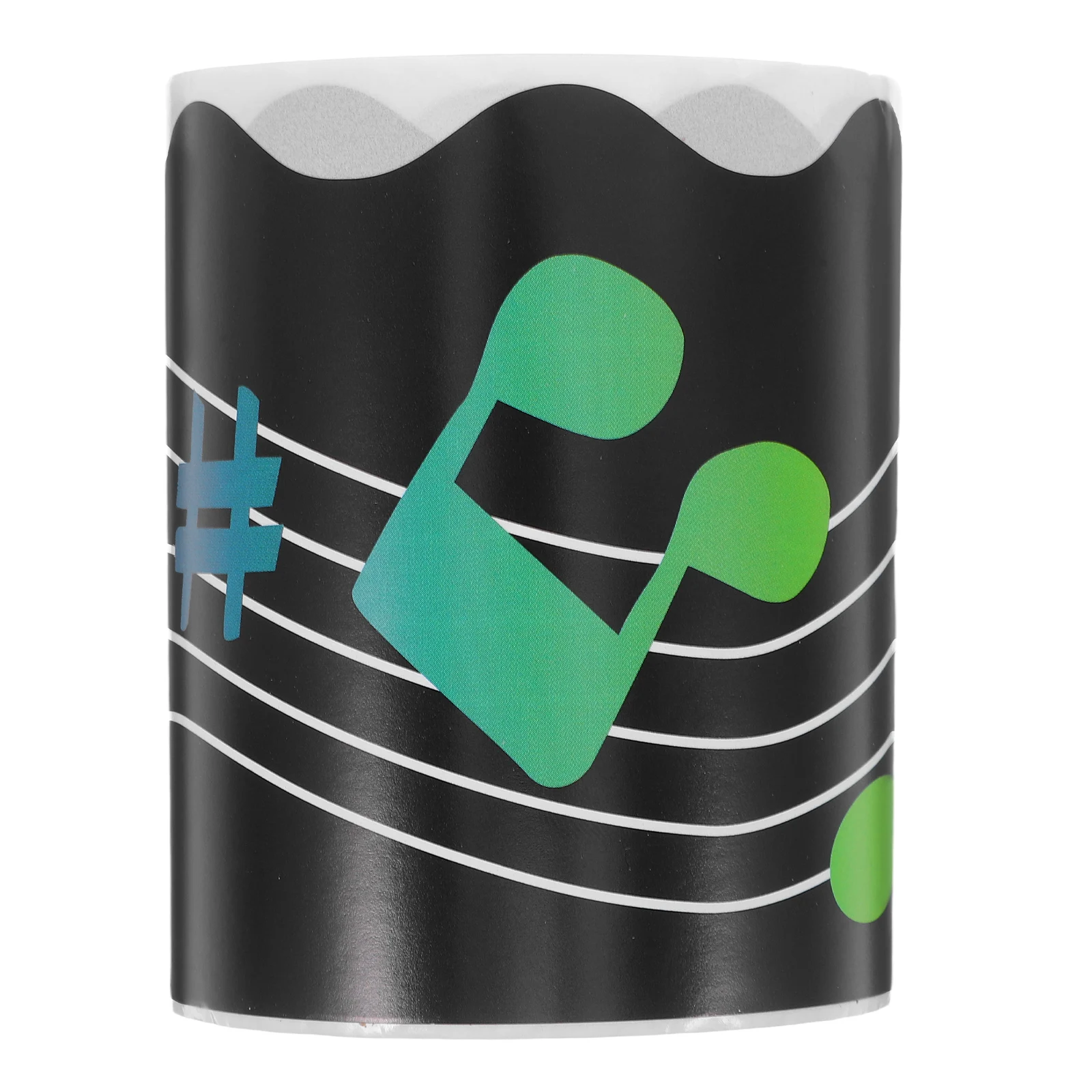 1 ملصقات حدودية لتزيين لوحة الإعلانات، زخرفة ملاحظة الموسيقى الإبداعية، سهلة القطع تناسب جميع الأحجام، ديكور الفصول الدراسية #3