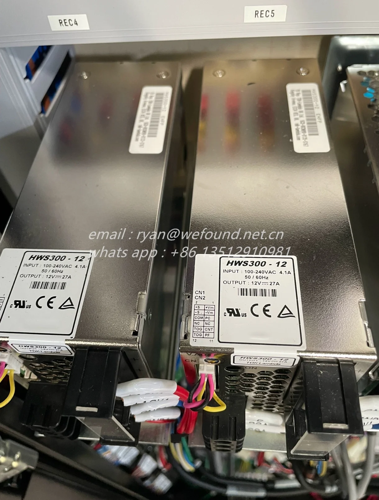 HWS300-12 for TDK-Lambda Power Supply 12V 27A