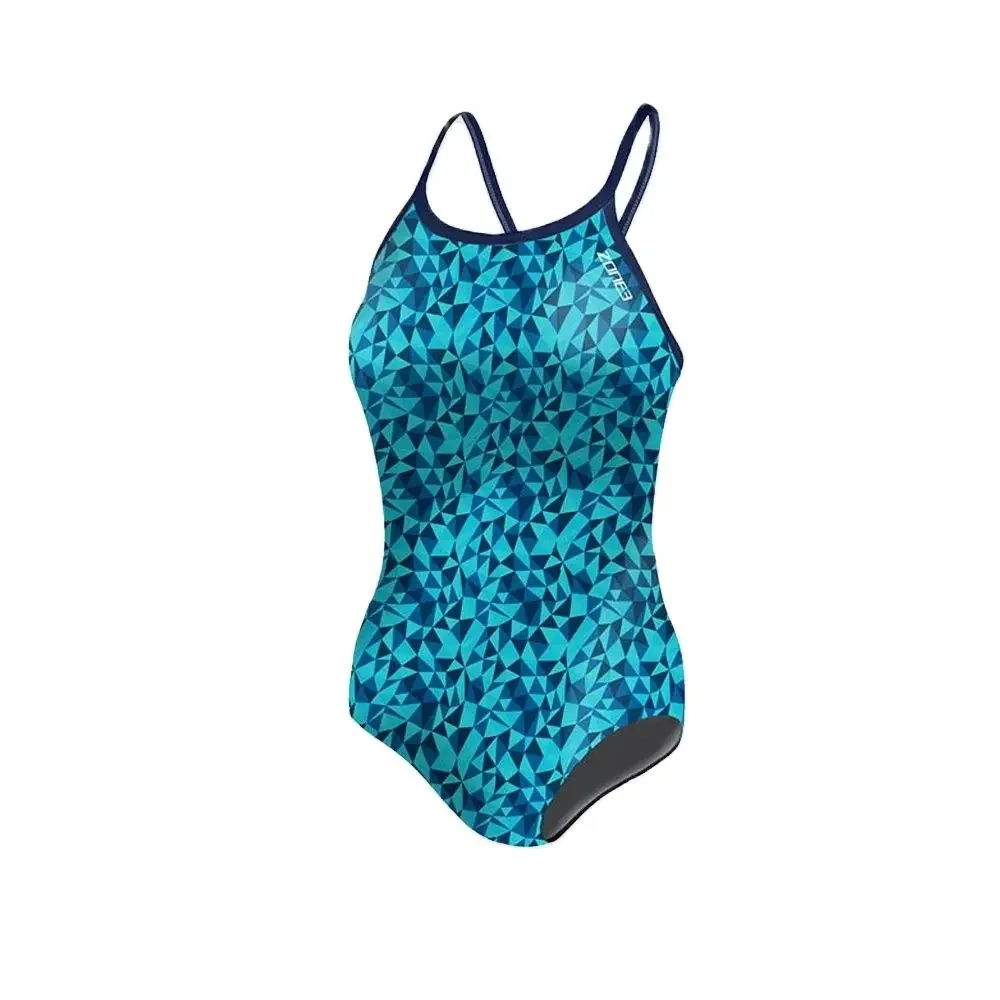 

Zone3 Sexy Sports Swimsuit Sexy Back One-piece Swimsuit Racerback Functional Training Swimsuit Bodysuit Open Water Team Swimming