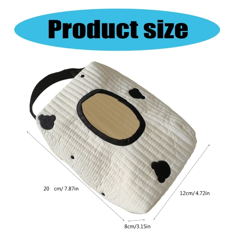 Baby Stroller Tissue Bag Cotton Wet Wipes Holder Convenient Paper Storage Bag