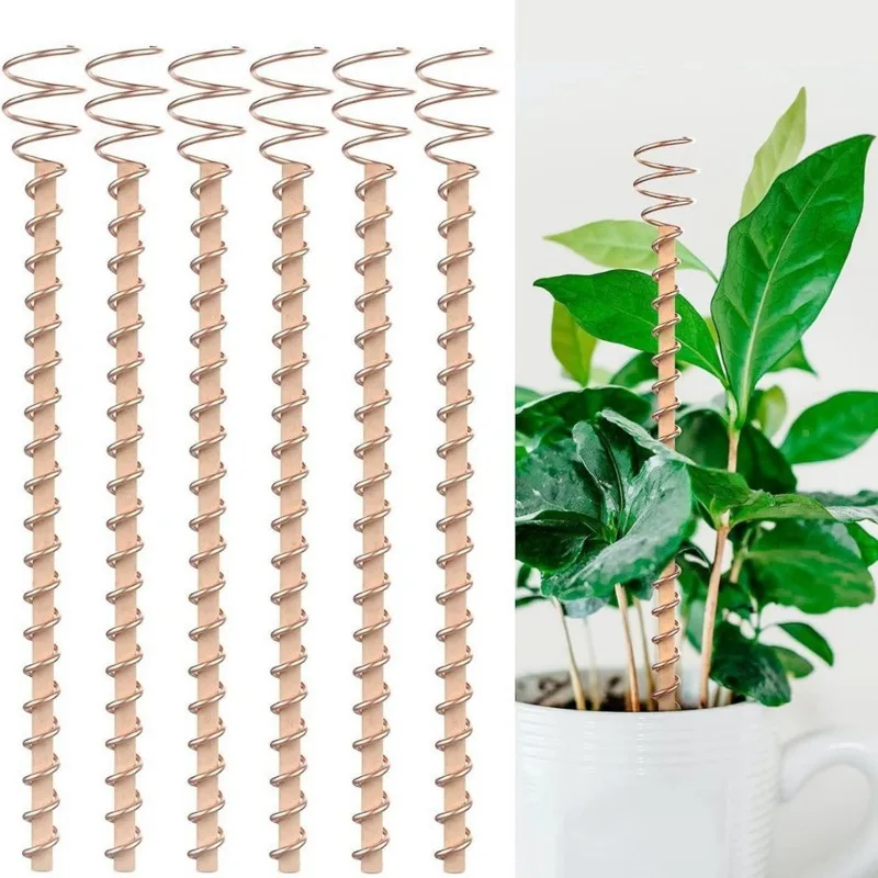 

【ALLOWANCE】Garden Stakes 6Pcs 12" Electroculture Plant Stakes,Antennas For Growing Vegetable Plants