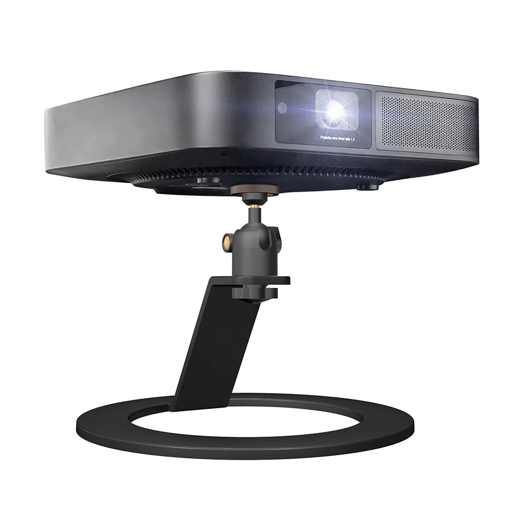 Anti-slip Pad Projector Mount With 45° Tilt Bracket For Entertainment Venue And Bracket Can Tilt