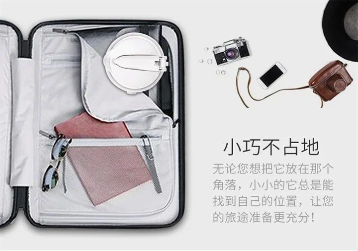 Hervidor eléctrico portátil de 110V/220V con diseño plegable, perfecto para viajar y acampar