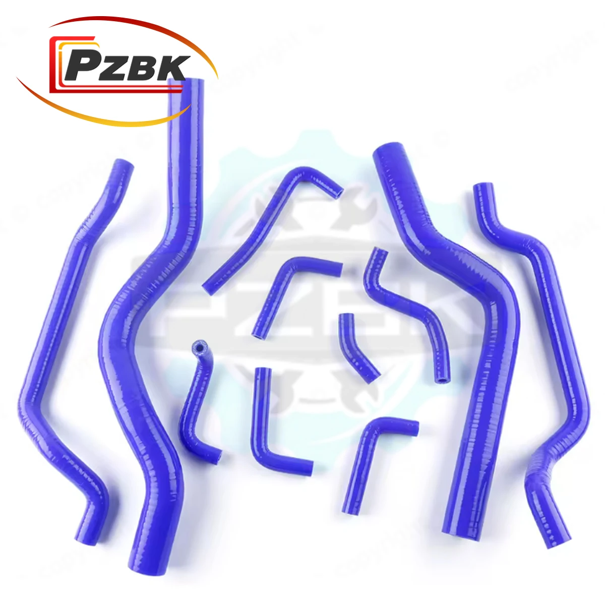 

10PCS Silicone Radiator Coolant Hose Kit For 1990-1994 MITSUBISHI ECLIPSE DSM 4G63T 1G | High Temp Resistant