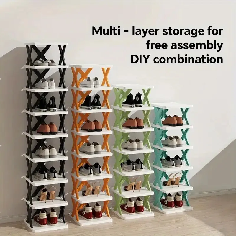 

Полка для обуви с 9 прорезями, вмещает 9 пар обуви.