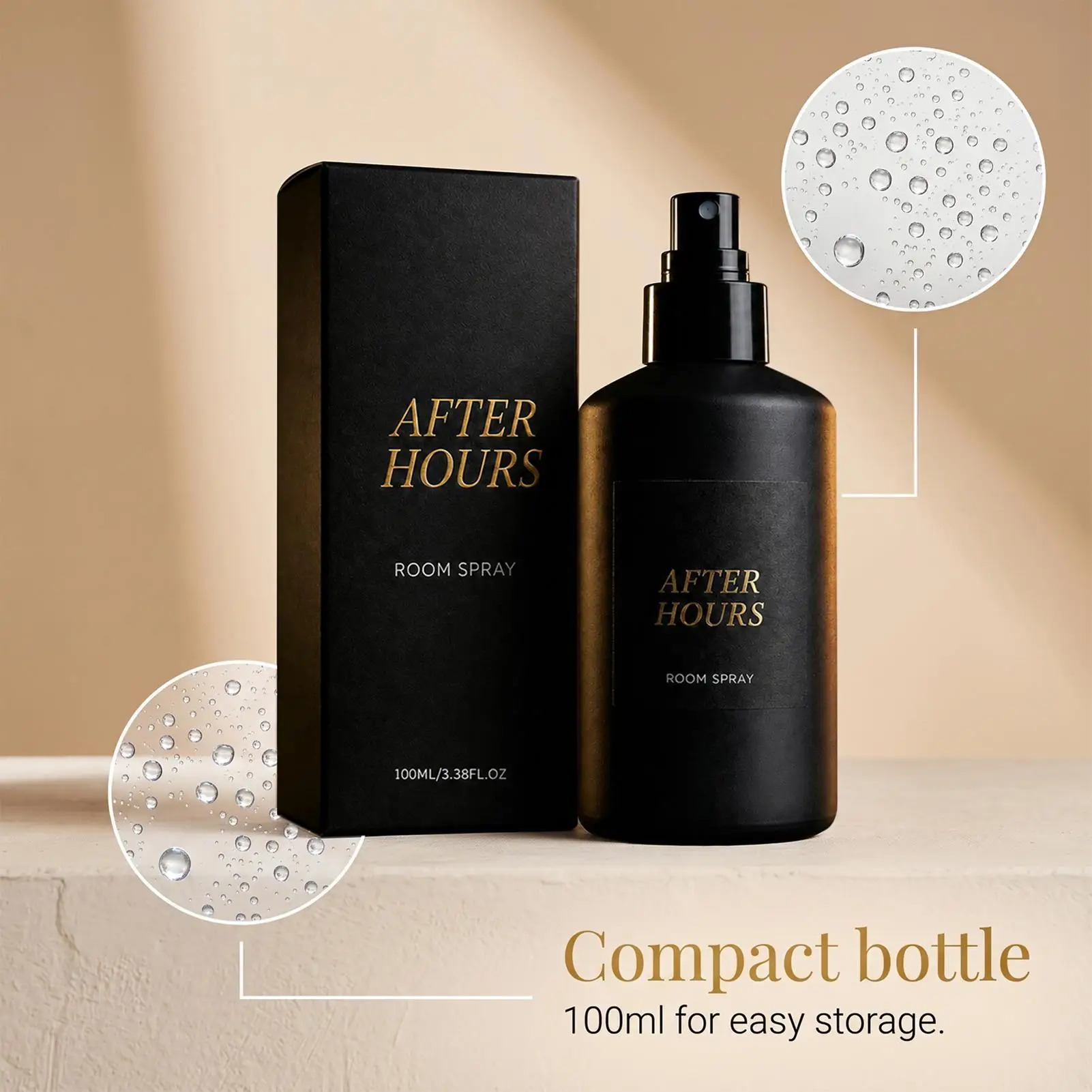 100ml Room Spray Air Freshener Home Fragrance Odor Eliminator Mist Closet Freshener Spray for Home Office Bathroom Bedroom