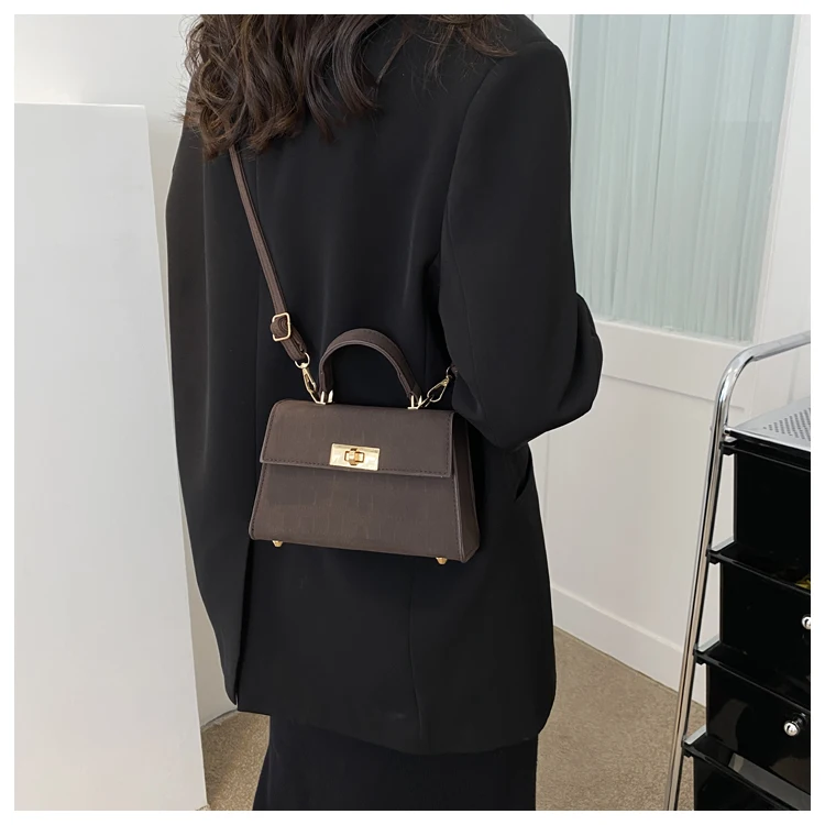 Bolso de Mano Versátil y Moderno para Mujer, Estilo Retro Chic 2026, Bolso Bandolera, Bolso de Hombro, Bolso Cuadrado Suave