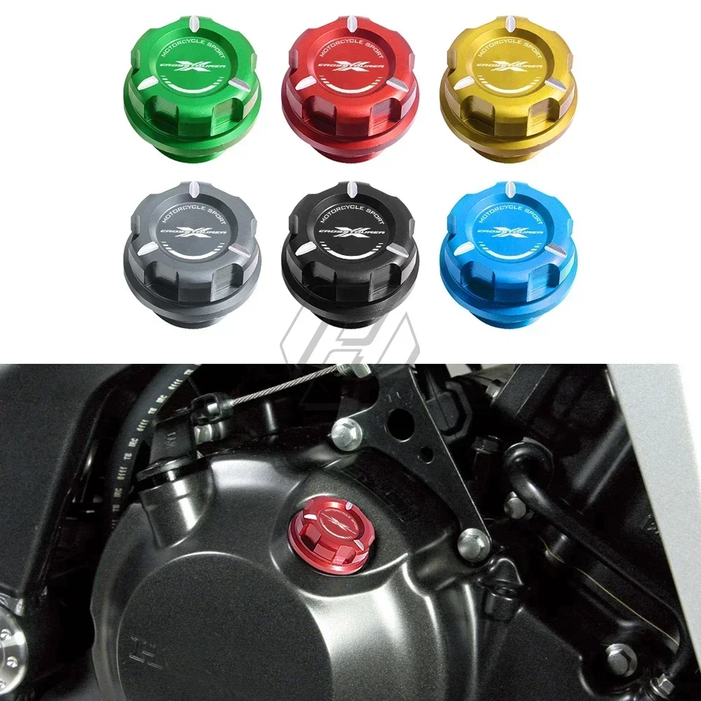 

For Honda Crosstourer After 2012 Motorcycle Engine Oil Cap Bolt Screw Filler Cover