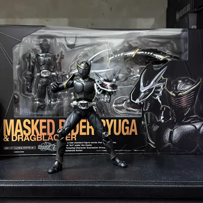 

Bandai Kamen Rider Action Figures GK Ryuga Dragreder Summoning Contract Beasts Model Trendy Toys High Quality Boy Gifts