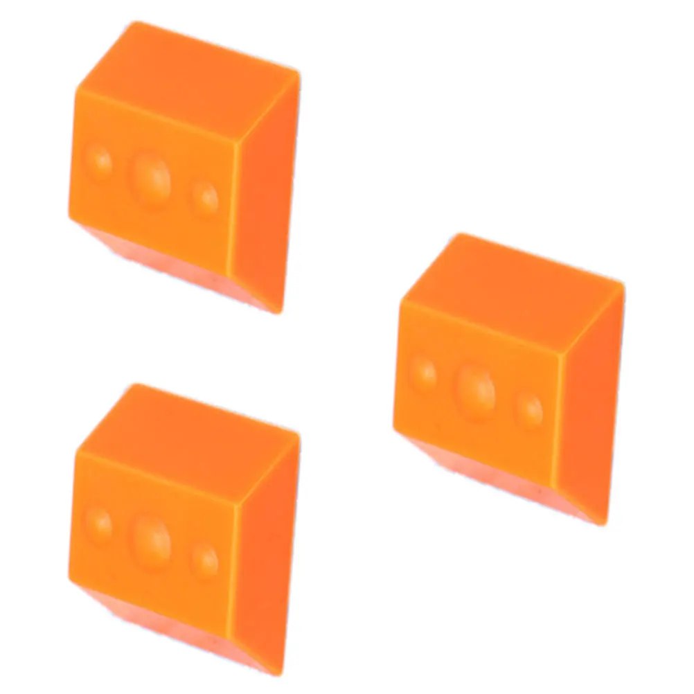 3 قطع من قطع الورق الصغيرة المتينة، أداة تشذيب شريط شفاف للطلاب والفنانين، صور سكرابوكينغ باللون البرتقالي