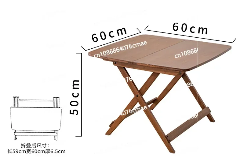 Outdoor Camping Home Picnic Portable Beach Fishing Simple Balcony Folding Table