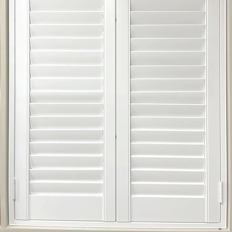 

Wholesale Custom Waterproof Interior Window Shutters Exterior Plantation Shutters PVC Shutters Blind for Window
