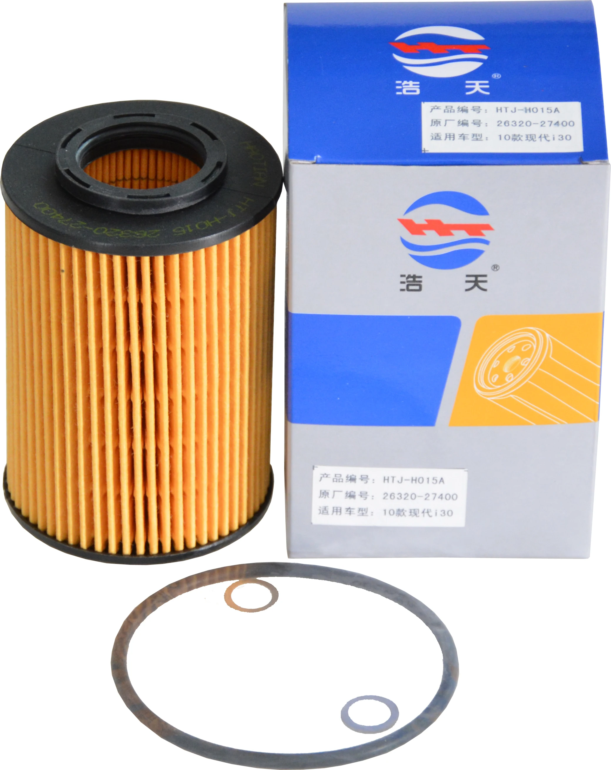 Car Oil Filter Element For HYUNDAI Sonata 2.0T (2004-2009) Azera Kia cee’d Sportage 2.0T (2008- OEM 26320-27400 HU822/5X OX436D