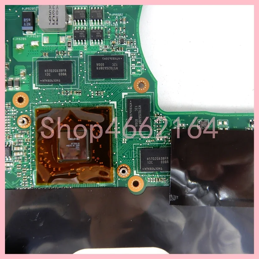 Imagem -04 - Placa-mãe do Portátil para Asus K42jp Hd5730 1g Gpu A42j X42j K42j K42j K42ja Mainboard do Portátil Trabalho Bem Usado