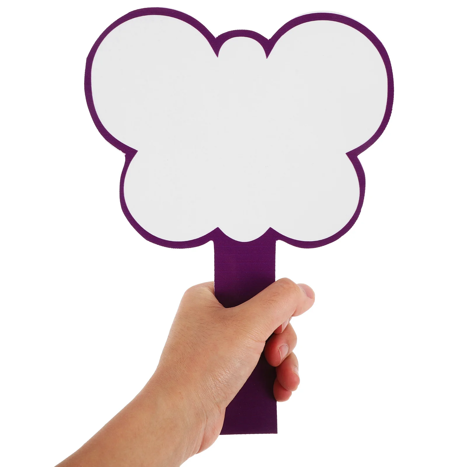 3 قطعة لوحات النتائج فارغة من جانب واحد الجاف محو المجاذيف يده السبورة لمزادات التصويت الحكم المحمولة خفيفة الوزن