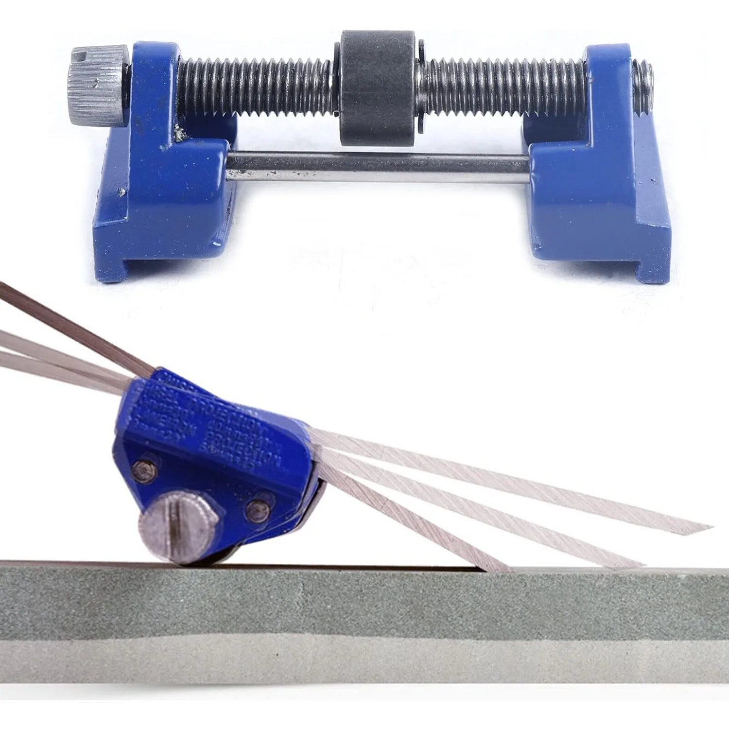 Fixed Angle Honing Jig Sharpener, Manual Angle Setter for Wood Chisels & Planer Blades, Clamping Sharpening Holder view 6