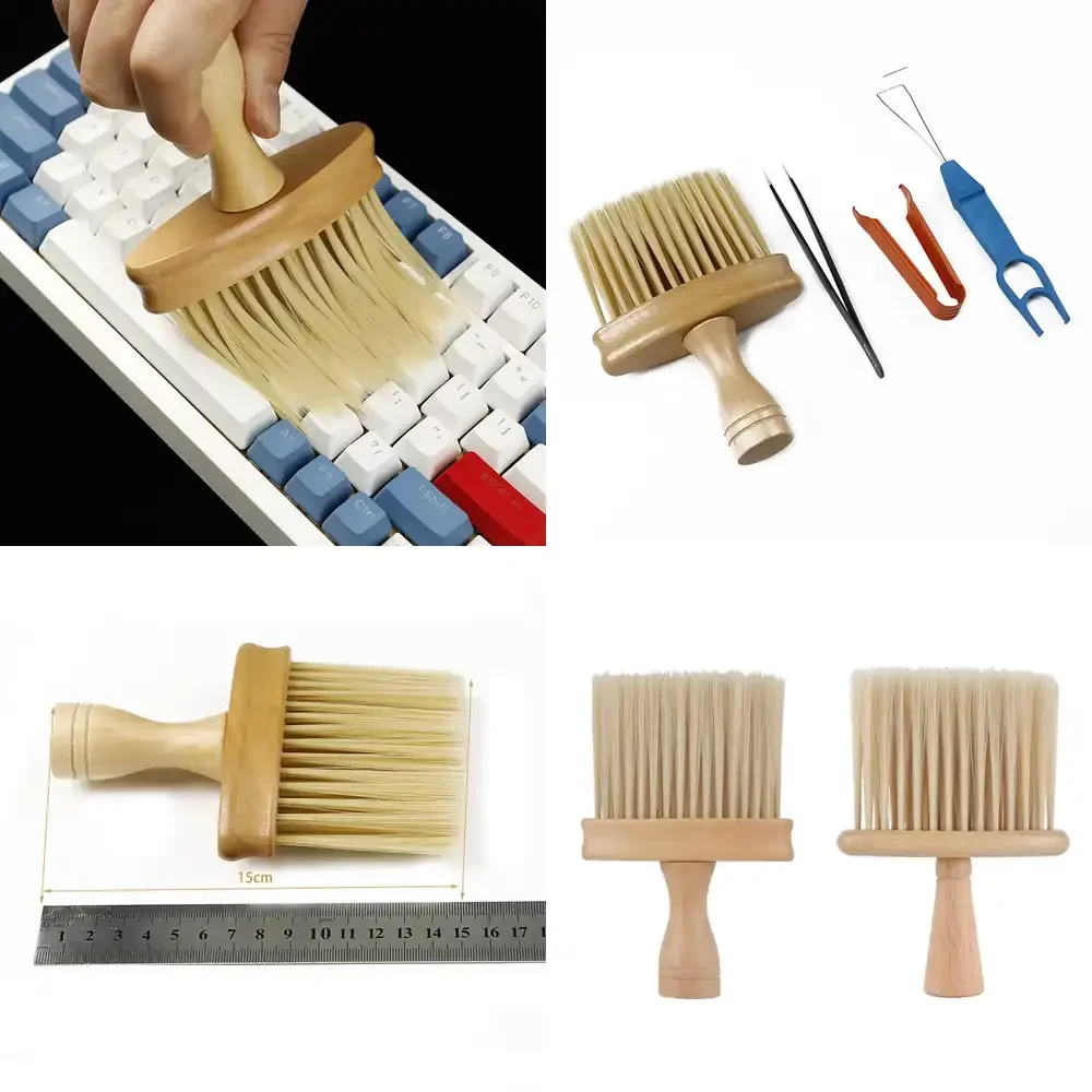 

Wholesale Wooden Keyboard Cleaning Brush with Soft Bristles - Ideal for Laptop & Desktop