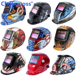 Automatic Darkening Welding Helmet Big View Weld Mask Electric Metal Soldering Working Protector For Tig Mig Grinding