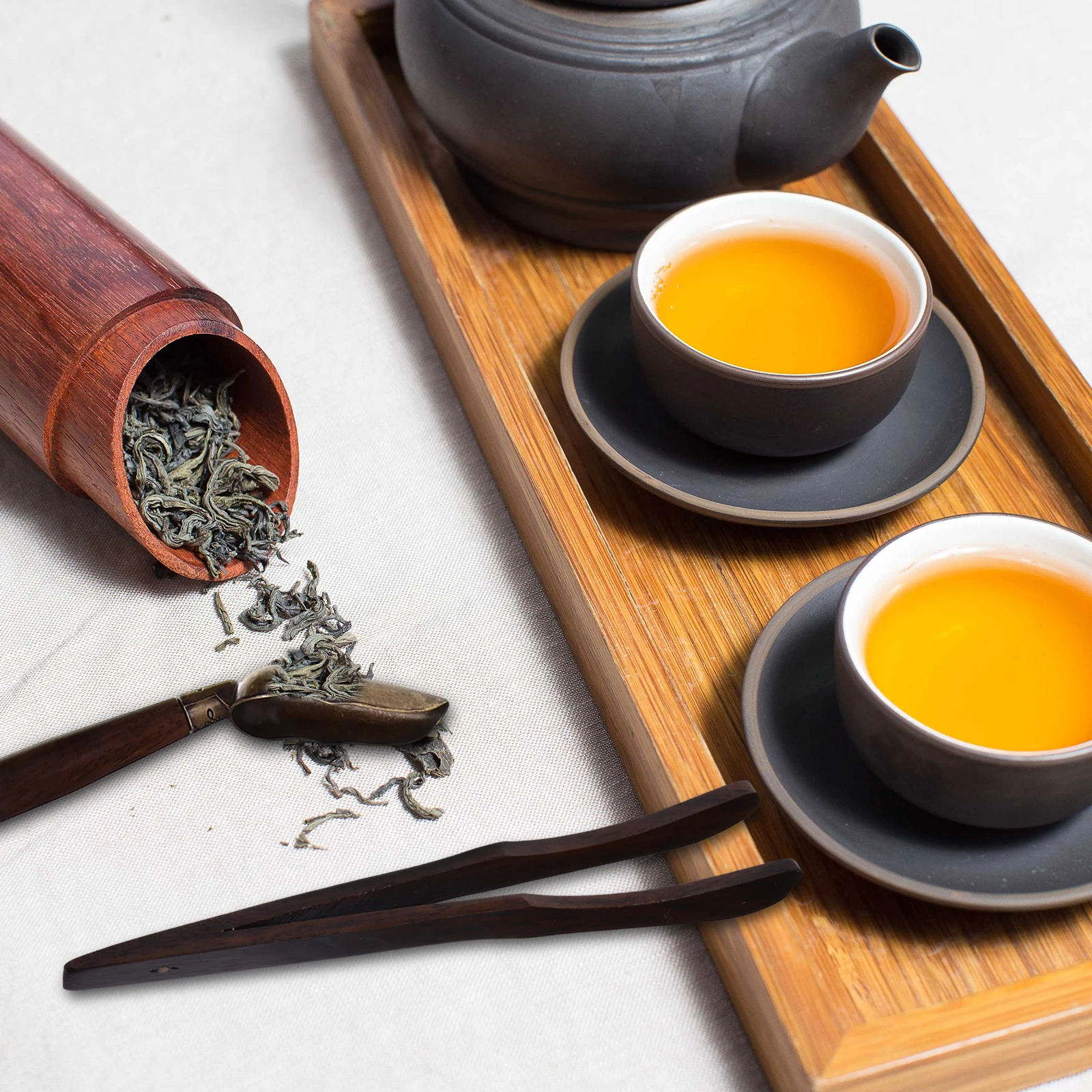 

Ceremony Tools Set Portable Gongfu Tea Accessories For Home Includes Tea Clip Brush Needle Cup Fork Kitchen Bar Tools