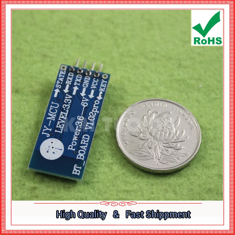Bluetooth-compatible Module Transparent Module Wireless Serial Port Module HC-06 Slave Board (C7B2)