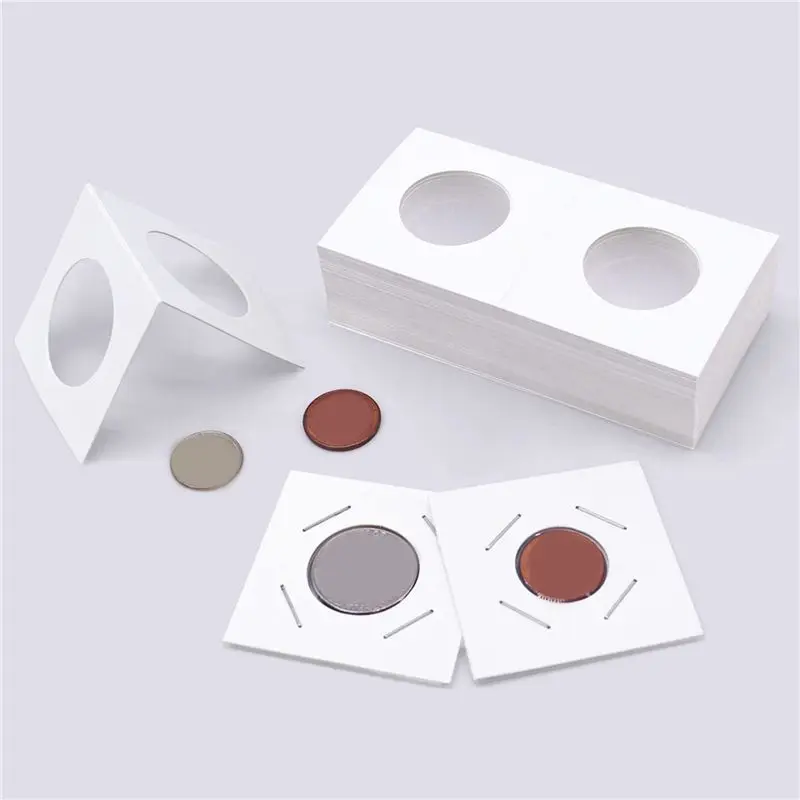 ABUI-600Pcs 6 Assorted Sizes Coin Holders,Coin Album Coin Storage Coin Paper Holders For Coin Protect