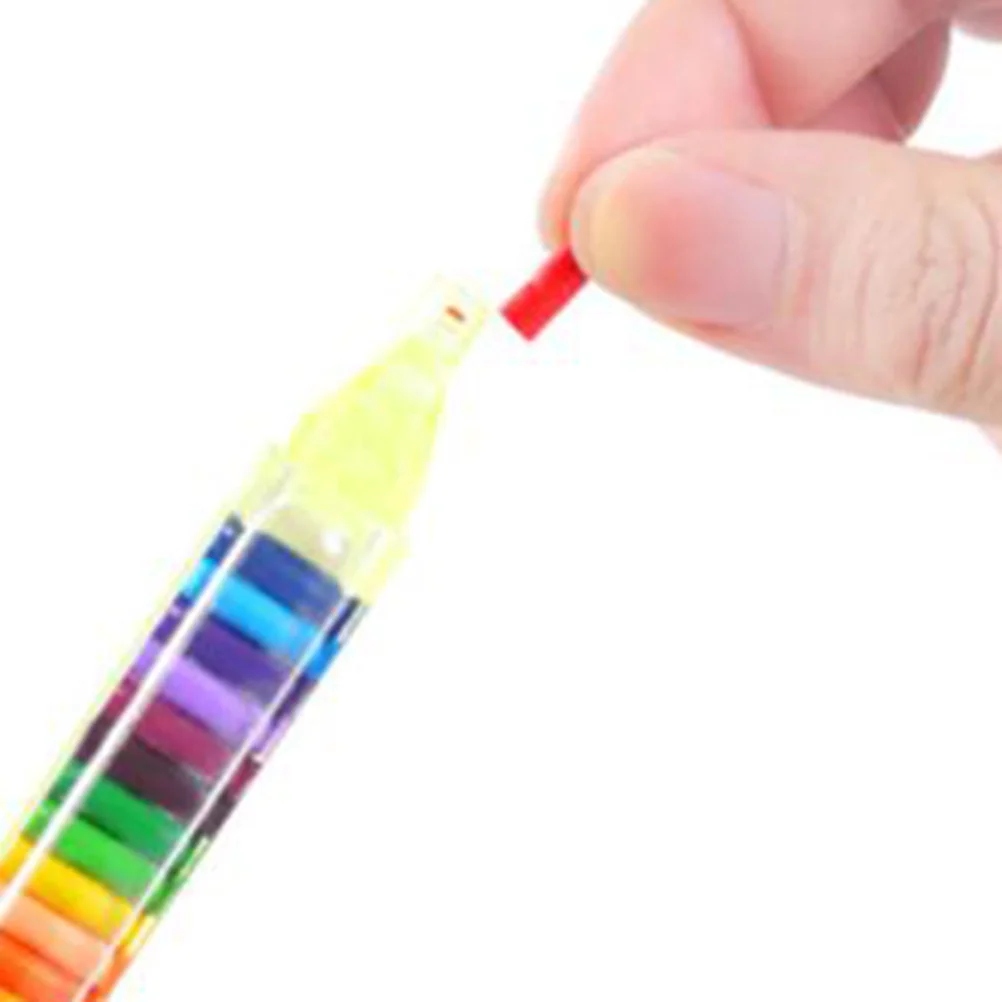 

20Pcs Colorful 20-Color Oil Paint Pen Drawing Tool with Replaceable Refills for Kids Art Craft Graffiti Sketching Hand Painting