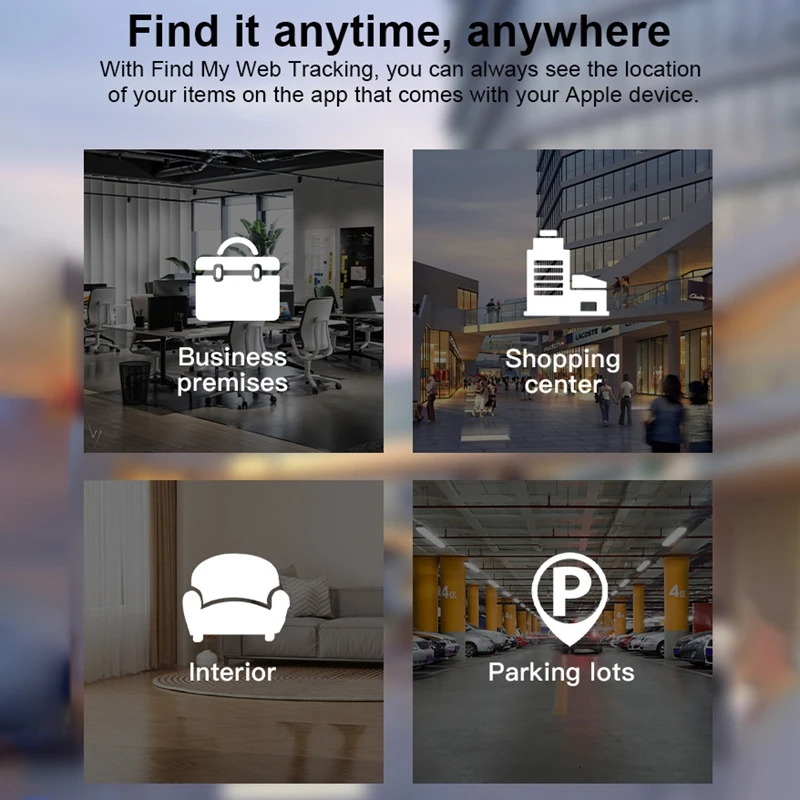 OPPO Bluetooth 5.3 جهاز تعقب ذكي صغير لـ Apple Find My Anti-lost Locator Pet Smart Tag Wallet Key Finder لجهاز Iphone #3