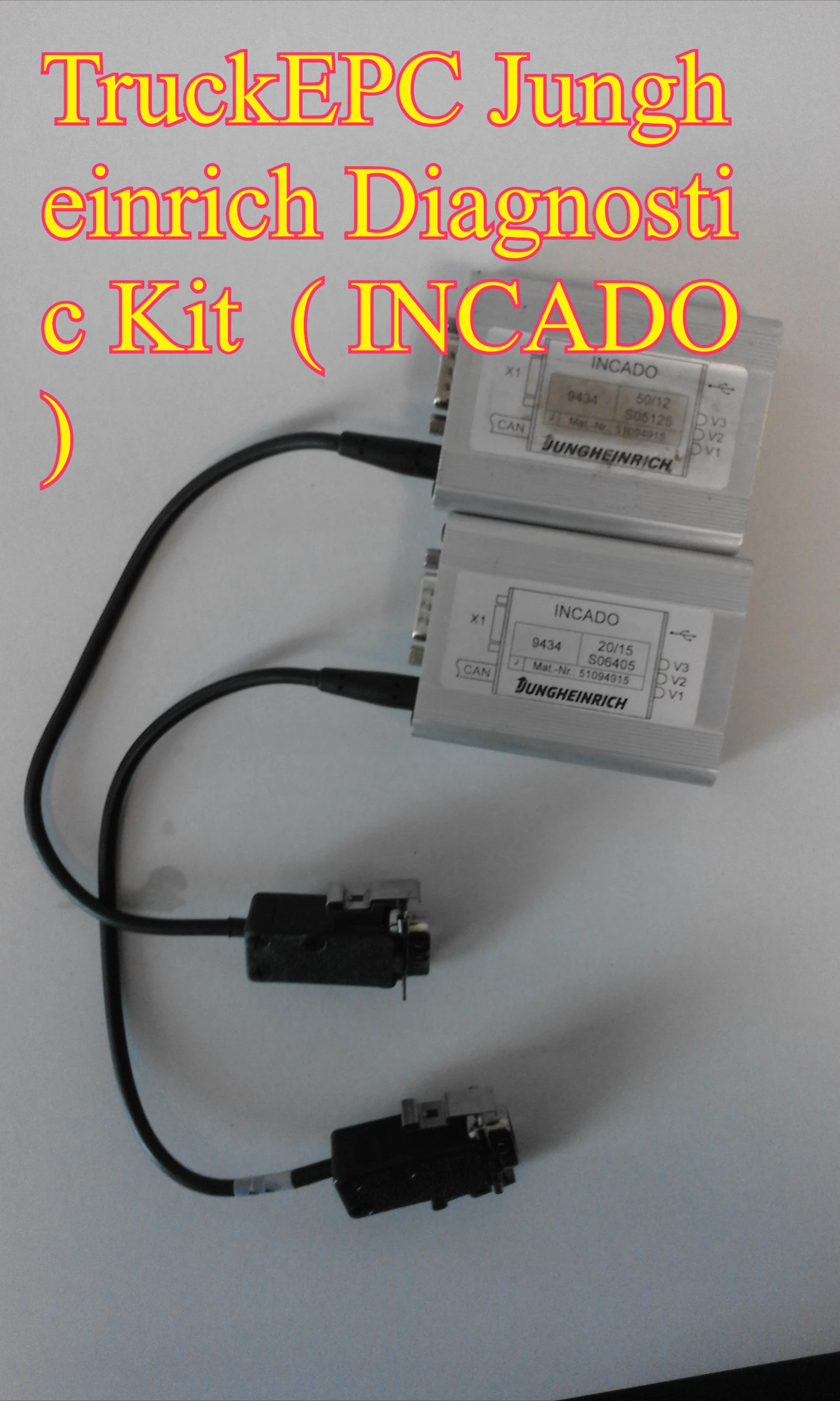 

Диагностический комплект TruckEPC Jungheinrich (INCADO)