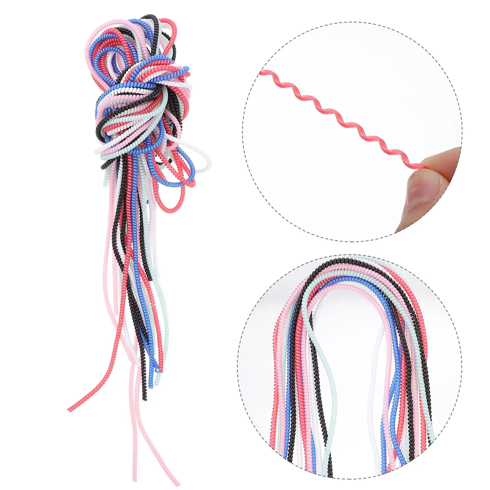 

Spring Data Wire Protection Rope Cord Covered Protective Cable Sleeve Durable Hider Protector Management The