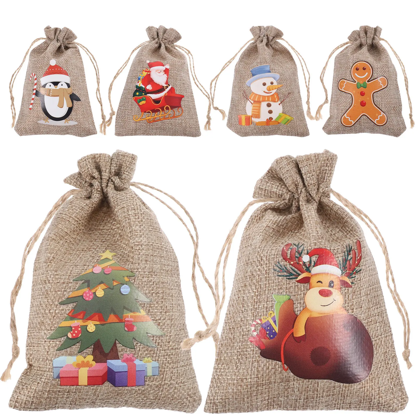 Noel Hediye Çantası Seti C ve  - Jute Bag Packaging incelemesi ve fiyatı
