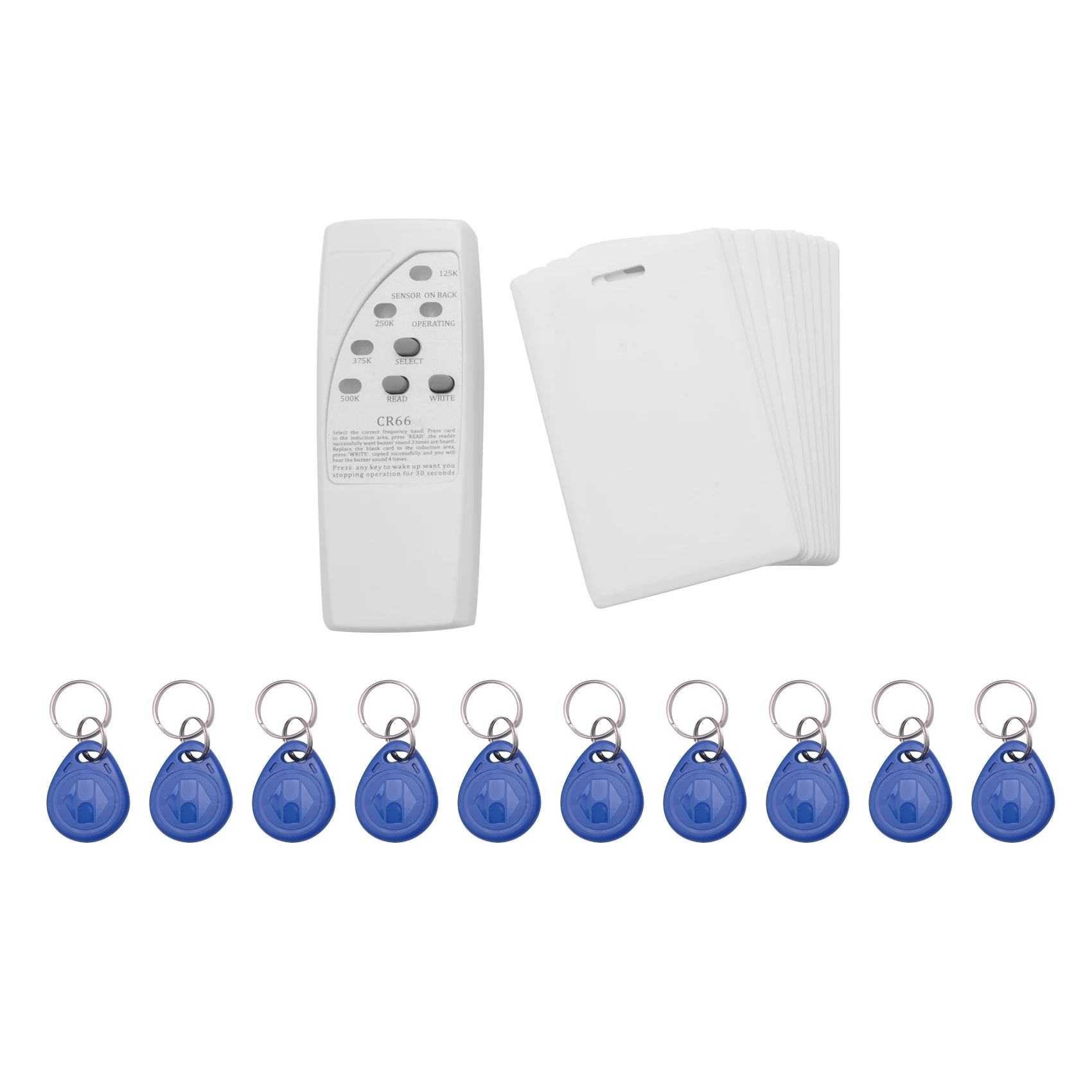 N82R 125Khz RFID Card Reader Writer ID-125Khz Copier Duplicator Handheld RFID Reader For Door Access Control