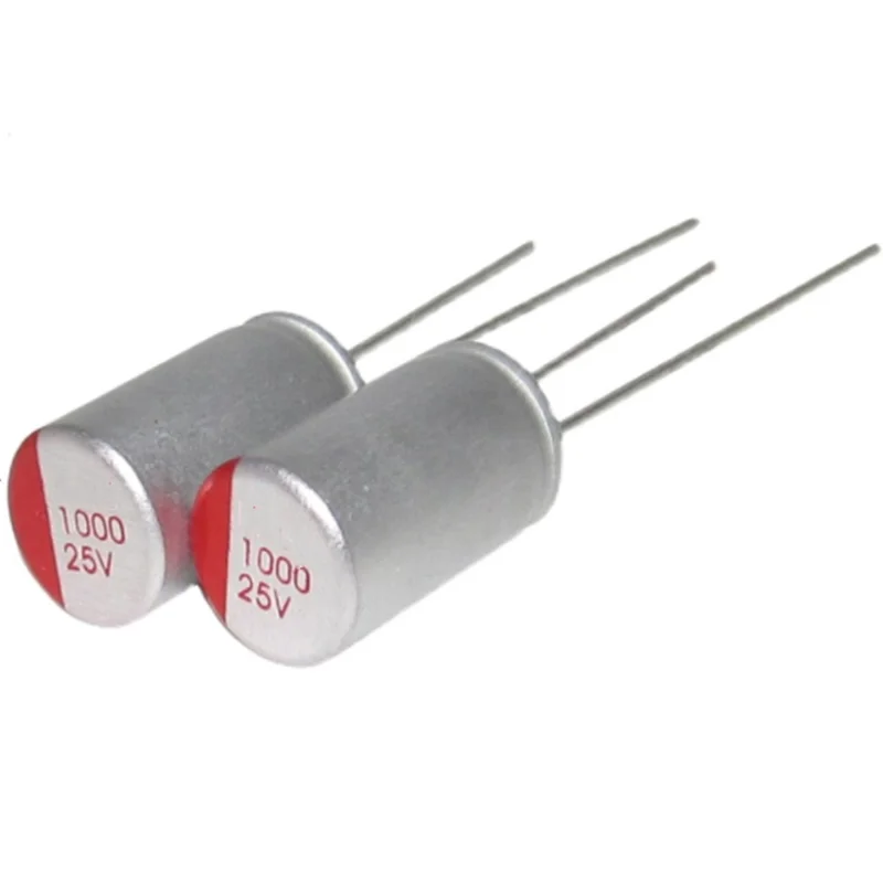 Imagem -03 - Capacitor de Estado Sólido 100uf 220uf 270uf 330uf 470uf 680uf 820uf 1000uf 1500uf 6.3v 10v 16v 25v 35v Lote 10 Peças