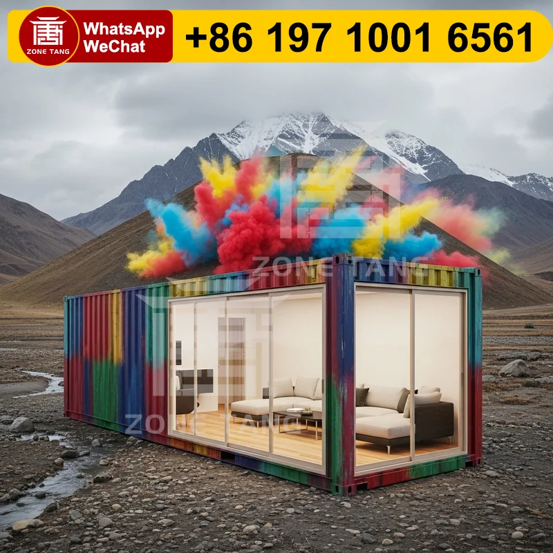 

Single Wide Mobile Home Flat Pack Homes Modern Prefab House Low-Cost Pre Fabricated Eco-Friendliness Hot Sale Customize Design