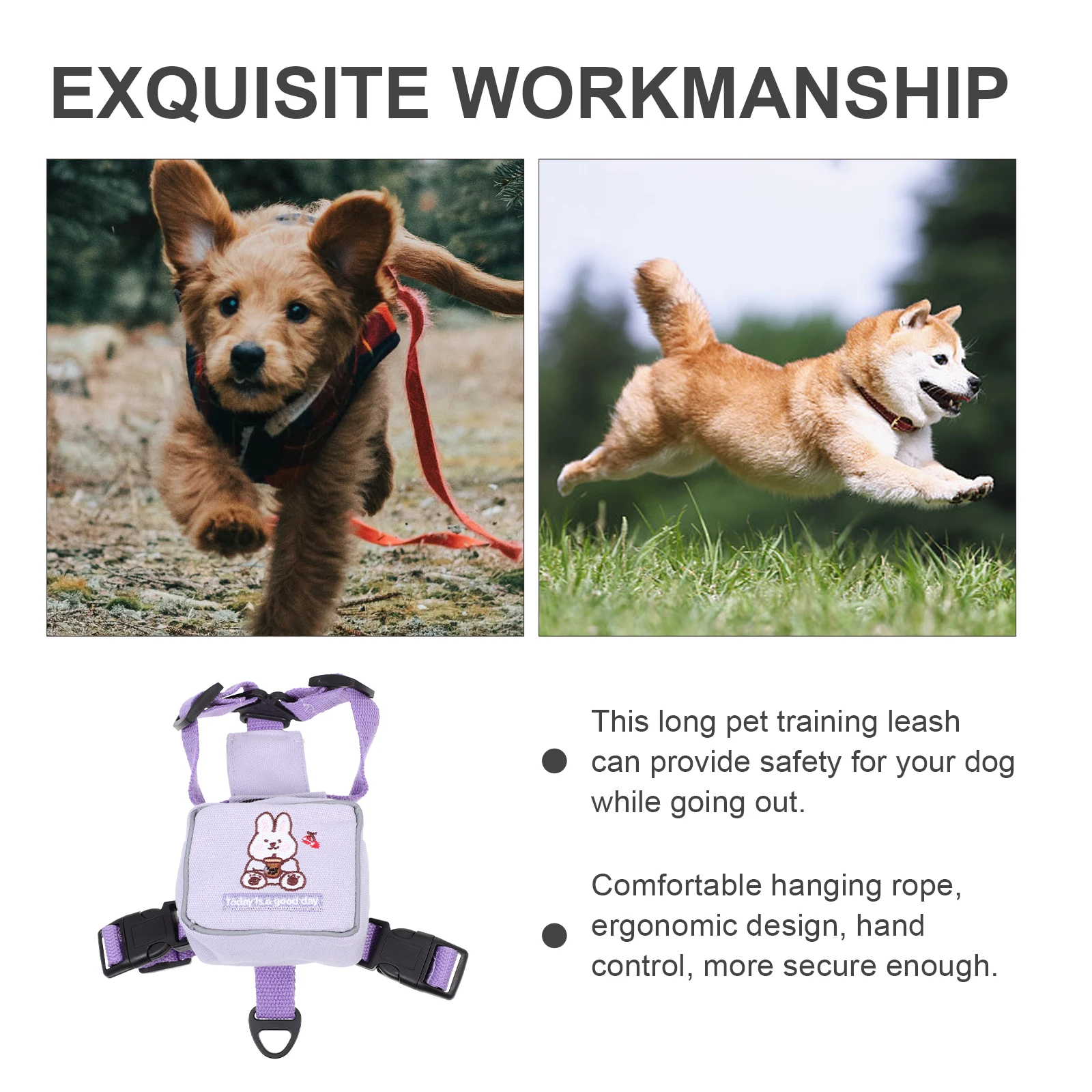 

Cat Leash Vest Backpack Harness for Cats Dogs Walking Polyester Adjustable Pet Supplies Outdoor Leash Small Medium Size Dog Cat