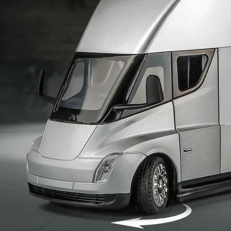 جديد 1:32 شبه شاحنة رئيس سبيكة يموت يلقي سيارات لعبة نموذج الصوت والضوء التراجع لعبة أطفال المقتنيات هدية عيد ميلاد الموضة