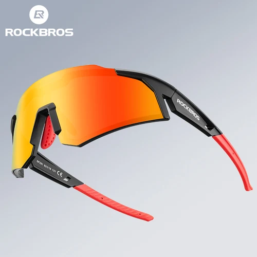 ROCKBROS gafas de ciclismo gafas de sol polarizadas para bicicleta UV400 deportes al aire libre MTB gafas de carretera gafas de protección solar para bicicleta