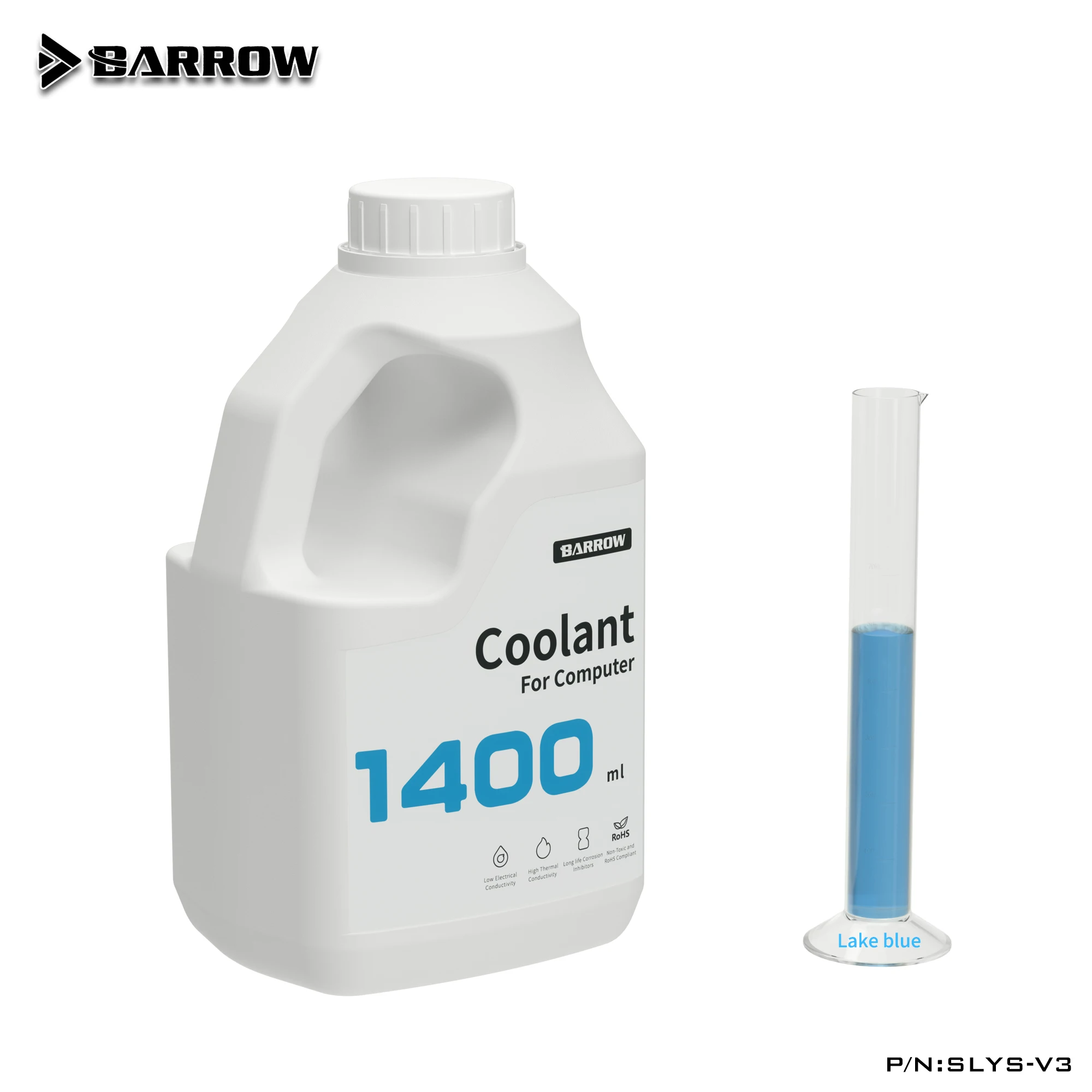 Barrow 1400ML PC Computer Water Cooling Liquid Anti-corrosion Deionized Thermal Fluid System Special Water Coolant