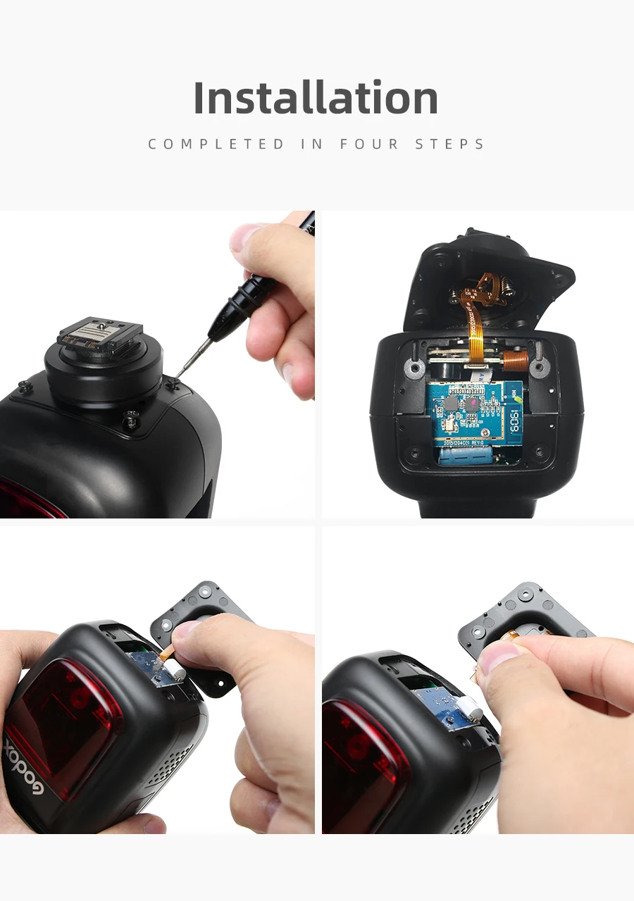 Godox V1 Монтажная ножка для горячего башмака, совместимая с Godox Speedlite V1 V1C V1N V1S V1F V1O V1P Вспышка с горячим башмаком, сменные аксессуары