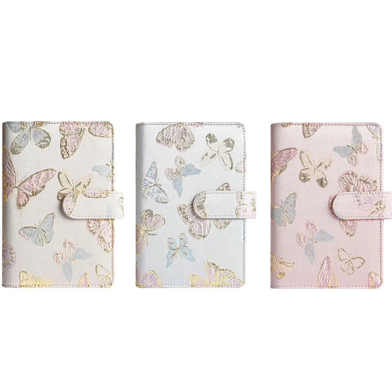 3 Styles A6 Fabric Butterfly Budget Binder, Cash Envelope System with Zipper Pockets, Wholesale Planner - Image 6